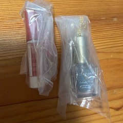 キャンメイク ガチャガチャ カラフルネイルズ 水色 むちぷるティント 2点セットの画像