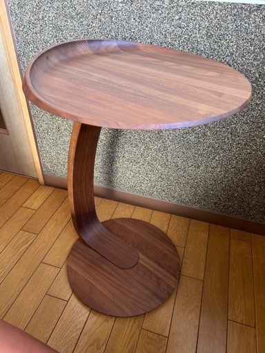 カリモク サイドテーブル  TU0107ウォルナット