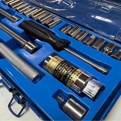 ソケットレンチセット 工具セット ラチェット DIY 整備 メーカー不明 ①の画像
