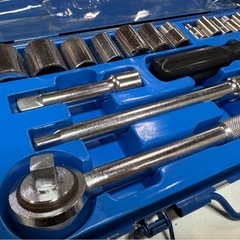 ソケットレンチセット 工具セット ラチェット DIY 整備 メーカー不明 ①の画像