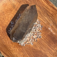 ガネシュヒマール産スモーキークォーツ クリスタルの画像