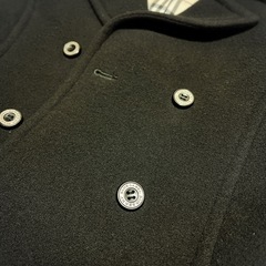 【美品】BURBERRY LONDON ブルーレーベル Pコート ブラック の画像