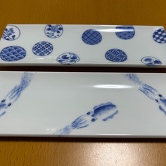 有田焼 長皿 未使用の画像