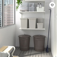 【12/7まで掲載】蓋付きゴミ箱(外用)の画像