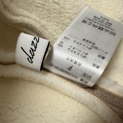 dazzlin ムートンコートの画像