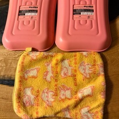 ペット用　湯たんぽ　電子レンジ対応　2個　【現地渡し限定】の画像