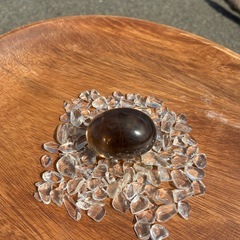 ガウリシャンカール産天然スモーキークォーツの画像