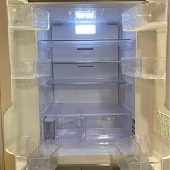 ※ 6ドアノンフロン冷凍冷蔵庫　SHARP シャープ　455L SJ-F462E-S 2019年製　動作確認済みの画像