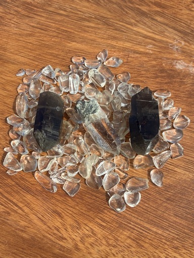 ガネシュヒマール天然ヒマラヤ水晶ガウリシャンカール天然スモーキペンダントトップ