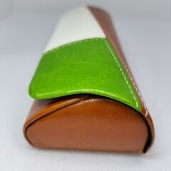 メガネケース男性用 (トリプルカラーのコントラスト鮮やか)￥1150➔￥950の画像