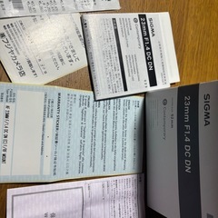 シグマ 23mm F1.4 DC DN Contemporary キヤノンRF用の画像