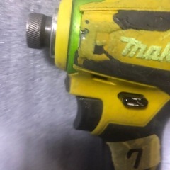 ⑥マキタ18vインパクトドライバTD172D中古品、オリジナルハウジング、本体のみの画像