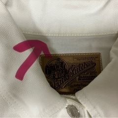 エルメス　デニムＪＫ　ホワイトの画像