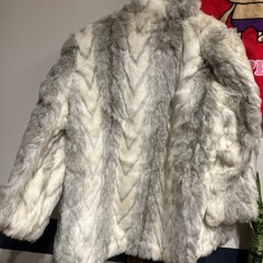 フェイクファーコート ジャケットの画像