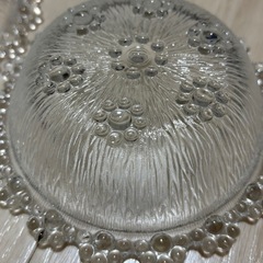 昭和レトロ アデリア ピコット　ガラスボウル　2個の画像