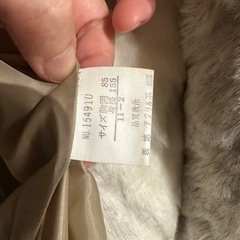 フェイクファーコート ジャケットの画像
