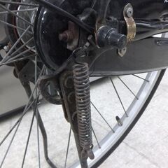 26インチ 自転車 シティサイクル ブラック カギ1本付き ママチャリ☆ 札幌市 北区 屯田 の画像