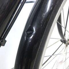 26インチ 自転車 シティサイクル ブラック カギ1本付き ママチャリ☆ 札幌市 北区 屯田 の画像