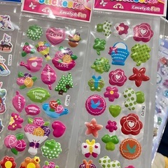 ぷっくりシール1枚50円の画像