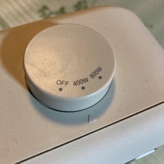 【動作OK】軽くて扱いやすい！コンパクト遠赤外線ヒーター 500円の画像