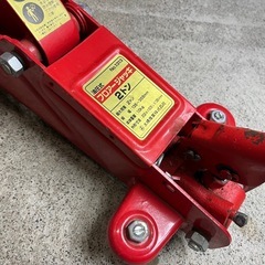 お話中　BAL 大橋産業 油圧式フロアジャッキ No.1313 2t 135mm - 355mm ハンドルあり 動作確認済 中古品 ③の画像