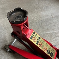 お話中　BAL 大橋産業 油圧式フロアジャッキ No.1313 2t 135mm - 355mm ハンドルあり 動作確認済 中古品 ③の画像