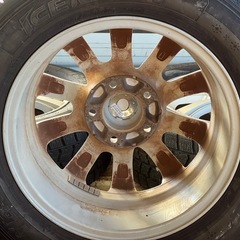 15インチスタッドレスタイヤアルミホイールセットの画像