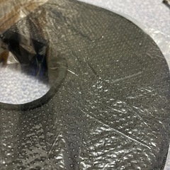 新品未使用品　ドーナツ型クッション　ブラックの画像