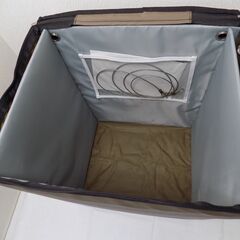 ヤマゼン　折畳宅配ボックス　P-BOX　ピーボ　W440　D340　H540　使用感少な目　南京錠付属なし【非対面取引です】の画像