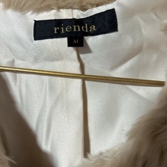 リエンダ　ラビット　ファーコートの画像