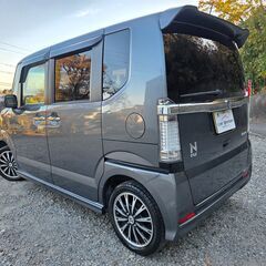 N-BOX☆Custm G・ターボパッケージ☆ターボ☆車検令和8年2月☆SDナビ☆CD☆DVD☆地デジTV☆クルーズコントロール☆両側パワースライドドアの画像