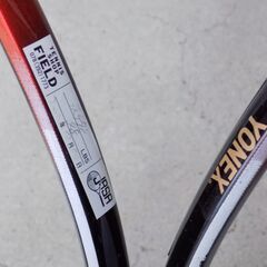 硬式テニスラケット　2本セット　PRINCE　YONEX　使用感・劣化あり　【非対面取引です】の画像
