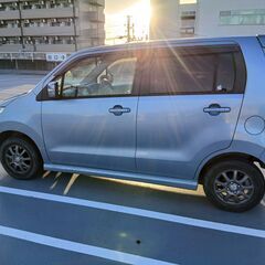 個人・・スズキワゴンR・・FXリミテッド・人気ブルー色・・良好・・１０８０００ｋの画像
