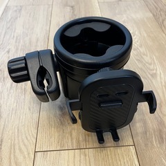 FOUR LUCKS ベビーカー ドリンクホルダー 2個 スマホ 携帯の画像