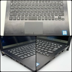 ⭐️Windows11⭐️Office2024⭐️SONYノートパソコンVAIO【美品】第8世代i5 小型軽量 性能テストA メモリ8GB 新品NVMe256GB 高速静音 フルHDの画像