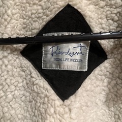 本物 スエードコート ロングジャケットの画像