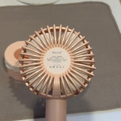 ハンディーファン　ピンクの画像