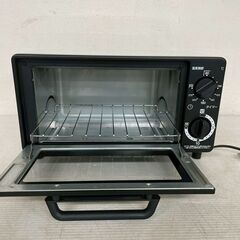 【Abitelax】 アビテラックス オーブントースター AT-100 ブラック 2023年製 動作確認済み キッチン家電 A0956の画像