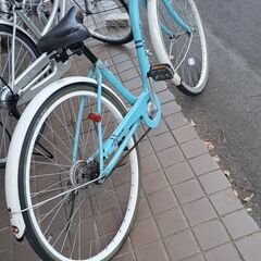 リサイクルショップどりーむ鹿大前店　No560　自転車　写真参照🎵　26インチ　カゴ付き🎵の画像
