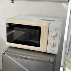 冷凍庫(白)＆冷蔵庫(グレー)の画像