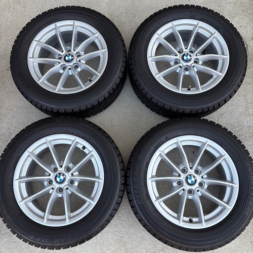 BMW 3シリーズ 205/60R16 96Q BSブリザック RFT 純正ホイール スタッドレス 4本セット