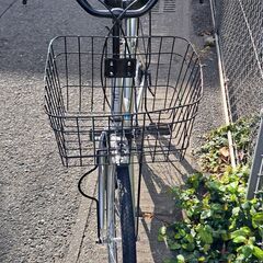 リサイクルショップどりーむ鹿大前店　No561　自転車　26インチ　カゴ付き　ブレーキワイヤー新品交換済み🎵の画像