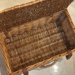 フォートナム&メイソン バスケット 籠 バッグ　の画像