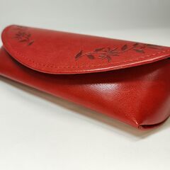 メガネケース女性用(花柄エンボス)￥1150➔￥950の画像