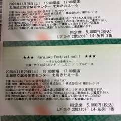 竹下パラダイス　しなこ　リアルピース　原宿フェスティバルの画像