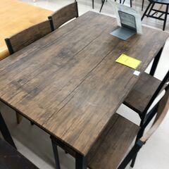 【ジャングルジャングル和歌山店】【Wa3363】ﾀﾞｲﾆﾝｸﾞセット 4人用 リユースショップ リサイクルショップ 中古家具 中古家電 中古自転車 古着 冷蔵庫の画像