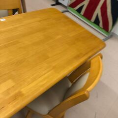 【ジャングルジャングル和歌山店】【Wa3363】ﾀﾞｲﾆﾝｸﾞセット 2人用  ﾅﾁｭﾗﾙ リユースショップ リサイクルショップ 中古家具 中古家電 中古自転車 古着 冷蔵庫の画像