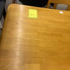 【ジャングルジャングル和歌山店】【Wa3363】ﾀﾞｲﾆﾝｸﾞセット 2人用  ﾅﾁｭﾗﾙ リユースショップ リサイクルショップ 中古家具 中古家電 中古自転車 古着 冷蔵庫の画像