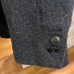 コムサ　ネイビージャケットの画像