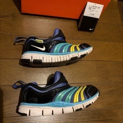 ★Nike ダイナモフリー★18.0cm キッズ　スニーカー　ナイキ　18cm ブルーの画像
